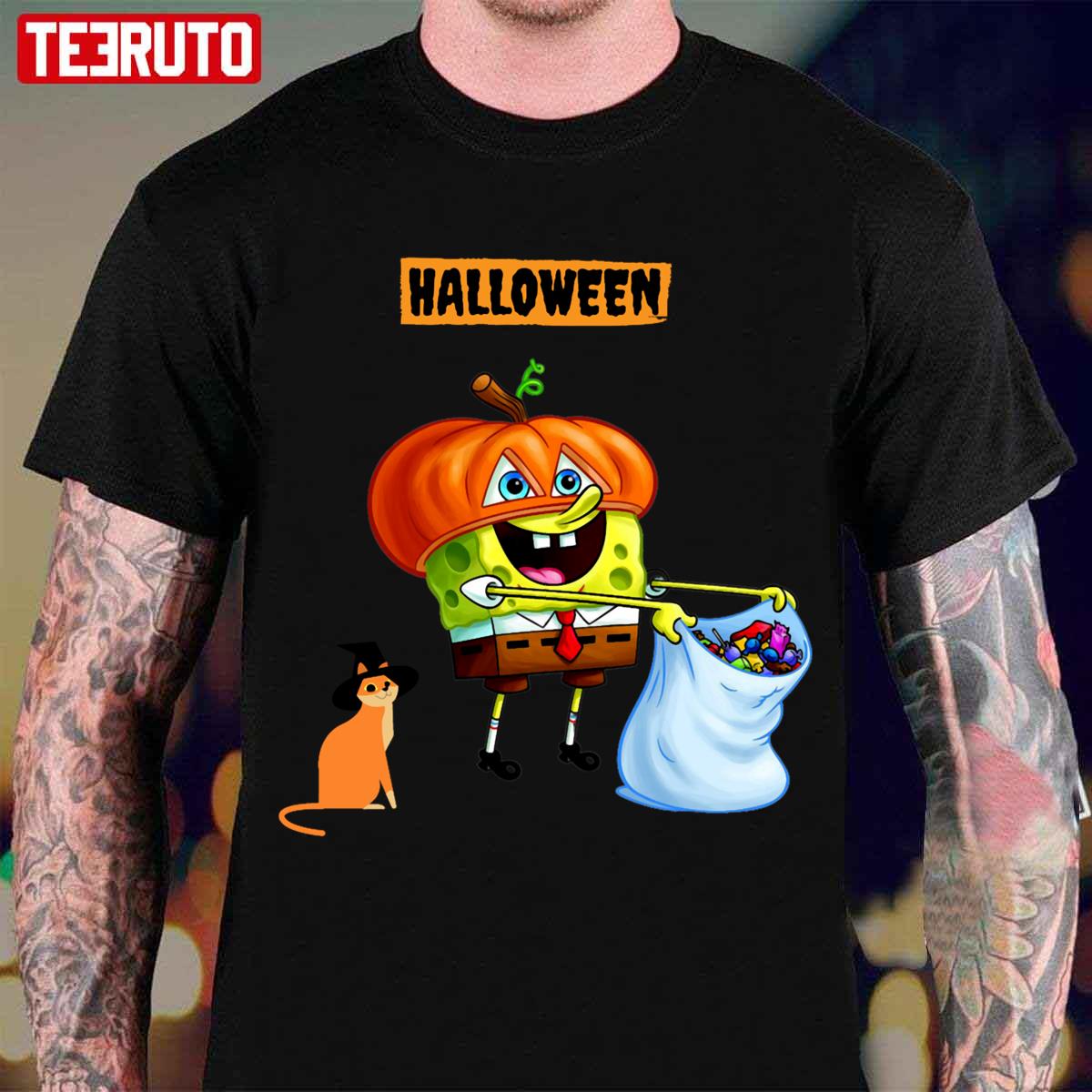 1 Halloween Spongebob Unisex T-Shirt