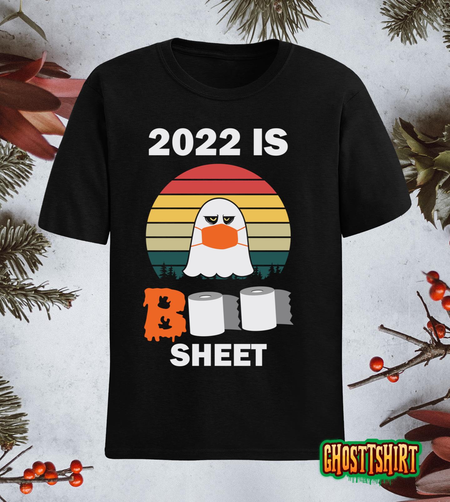 2022 Is Boo Sheet Funny Halloween 2022 Quote Essential T-Shirt