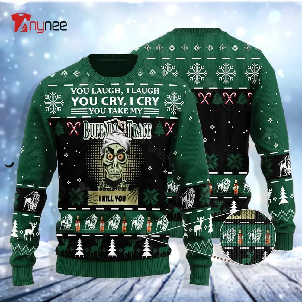 Achmed You Laugh I Laugh You Cry I Cry You Take My Buffalo Trace I Kill You Ugly Christmas Sweater- Best Christmas Gifts 2023