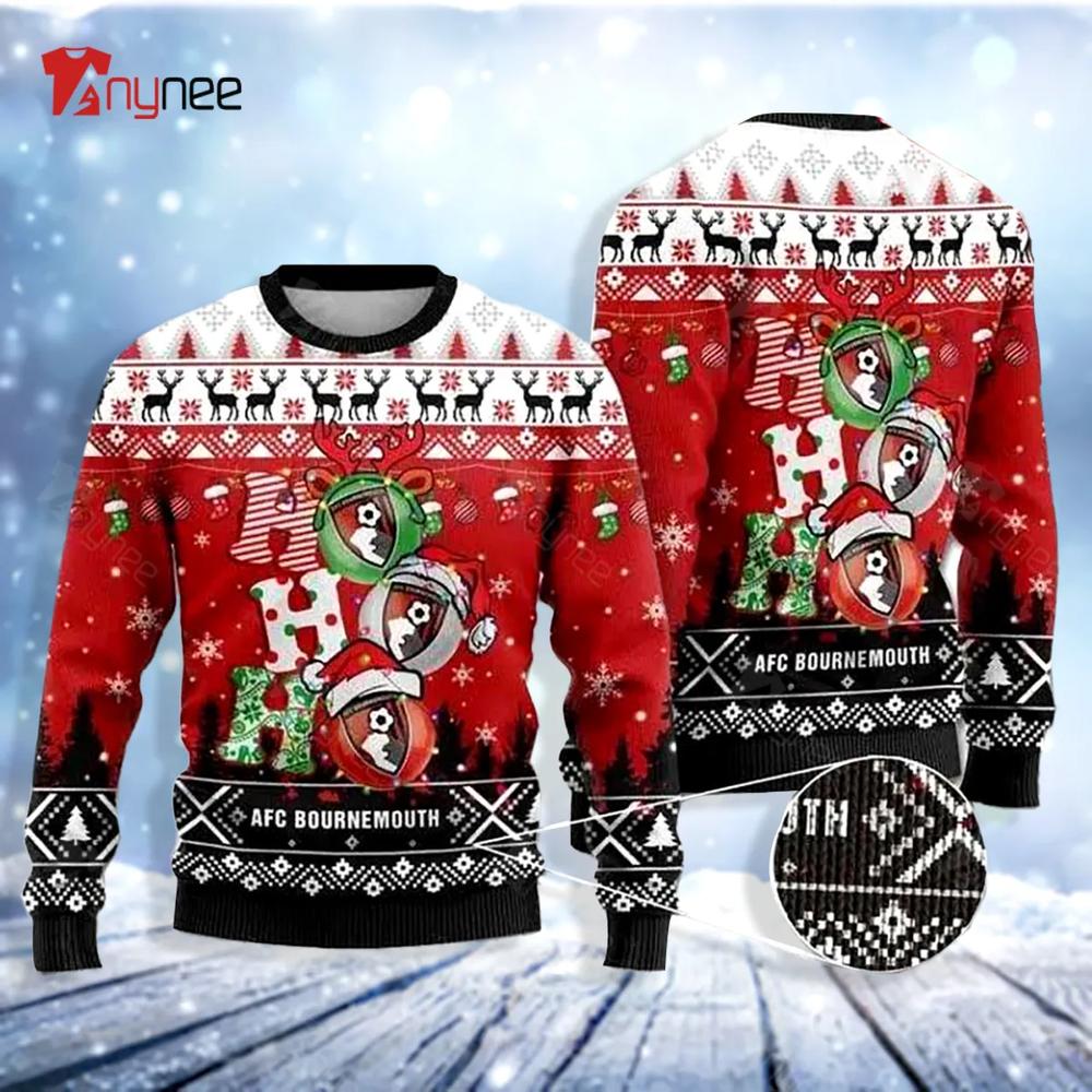 Afc Bournemouth Ugly Christmas Sweater- Best Christmas Gifts 2023