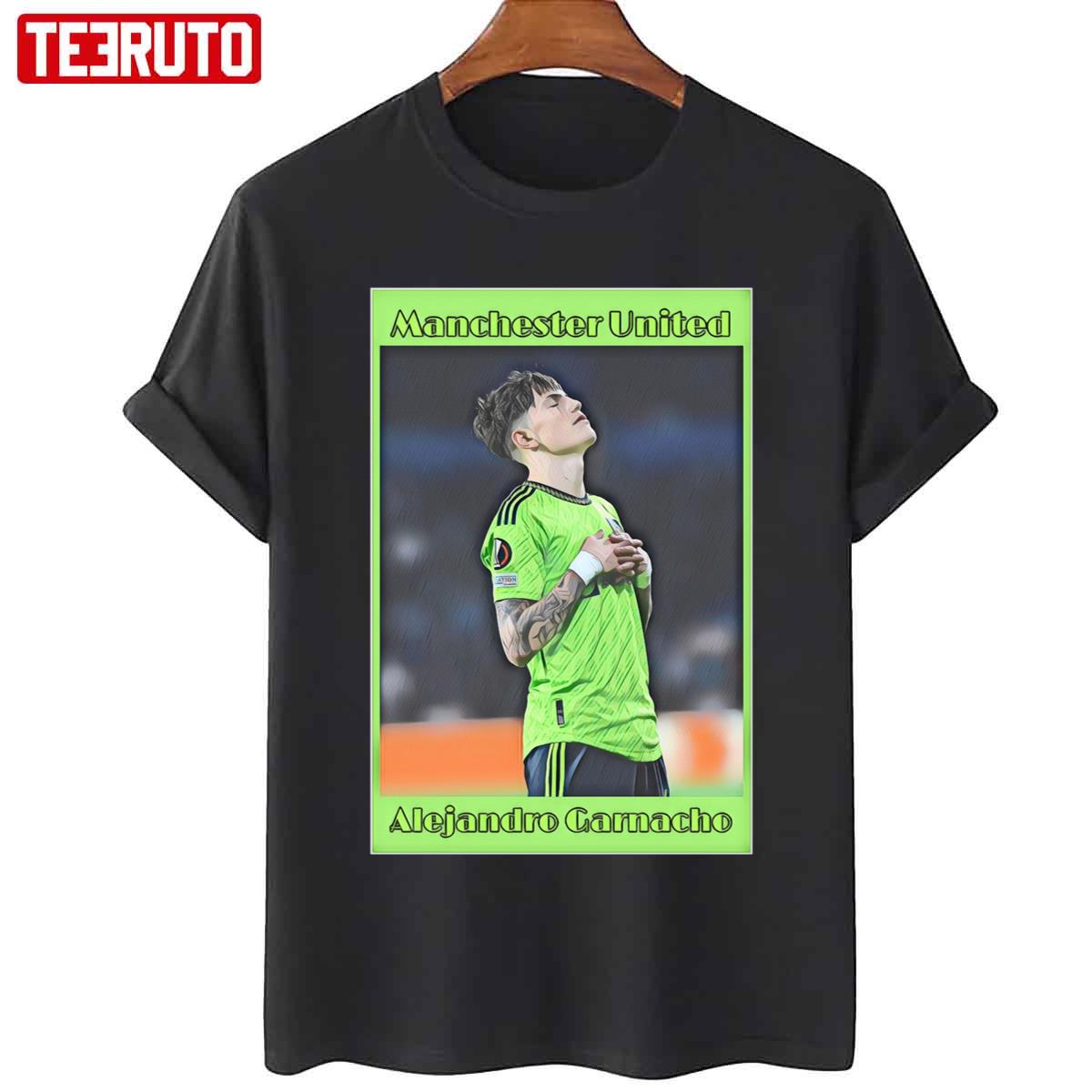 Alejandro Garnacho Ronaldo Sleeping Celebration Halloween Unisex T-Shirt