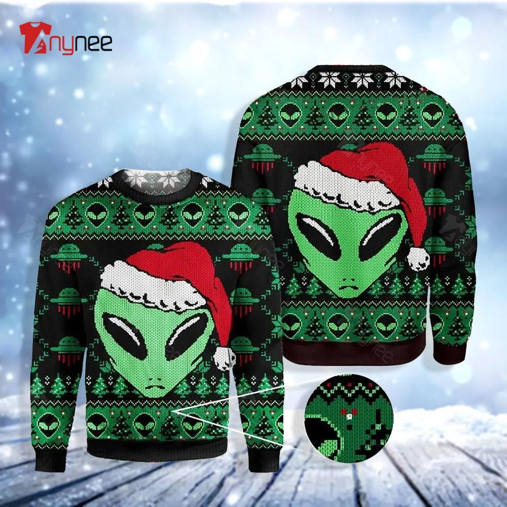 Aliens Ugly Christmas Sweater- Best Christmas Gifts 2023