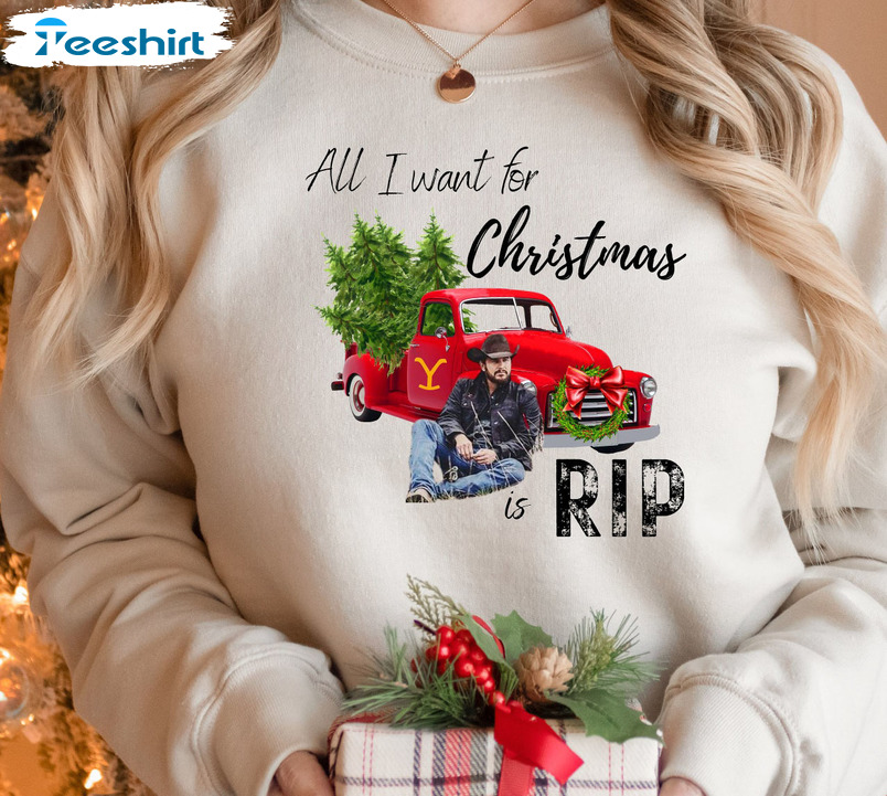 All I Want For Christmas Is Rip Shirt, Baby Slip A Rip Christmas Short Sleeve Unisex Hoodie