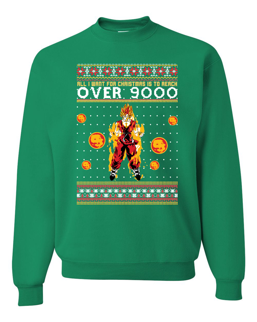 All I Want for Christmas is to Reach Over 9000 Christmas- Best Christmas Gifts 2023