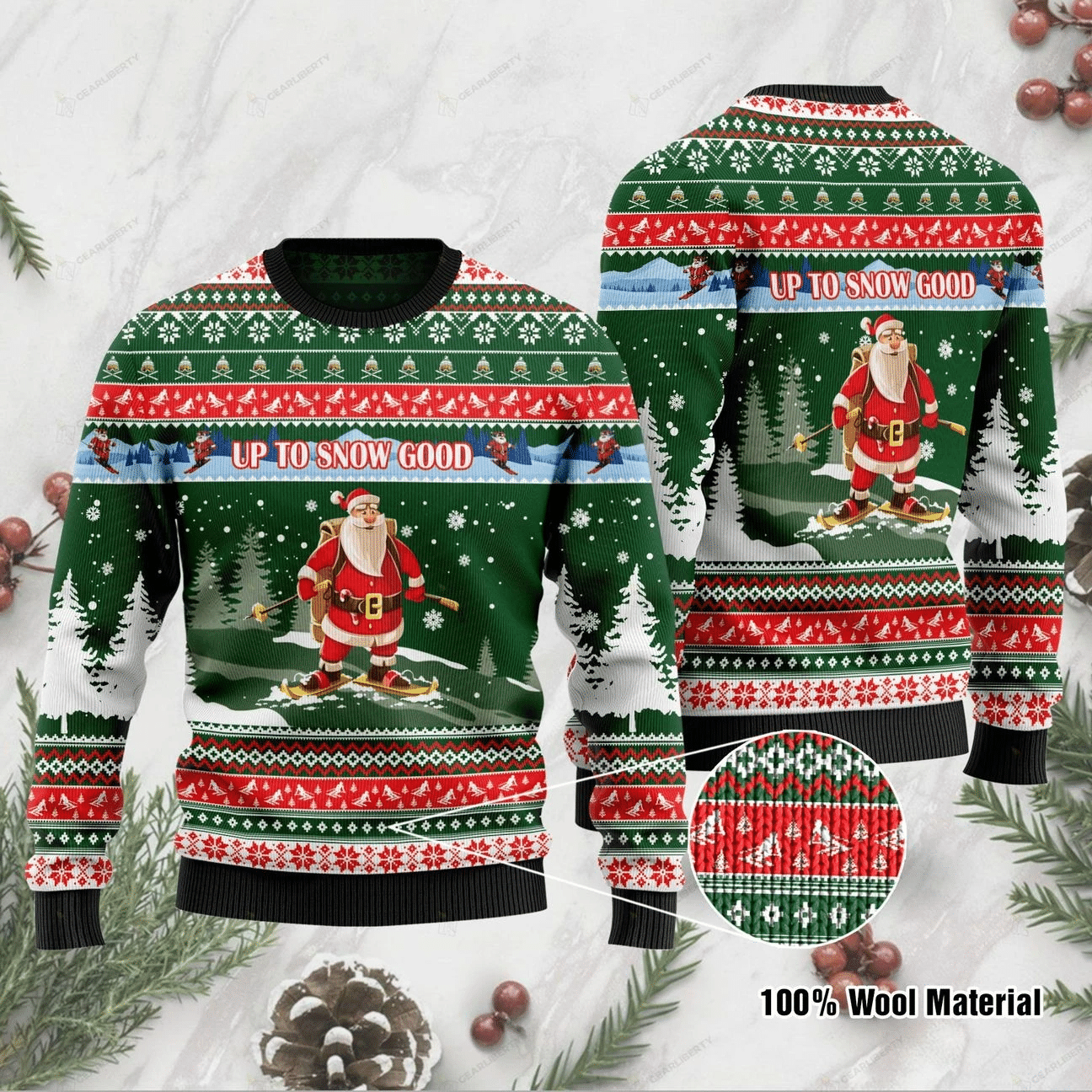 Alpine Skiing Ugly Christmas Sweater | For Men & Women | Adult | US1087- Best Christmas Gifts 2023