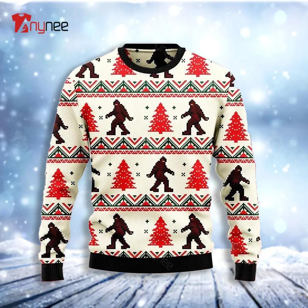 Amazing Bigfootugly Christmas Sweater- Best Christmas Gifts 2023