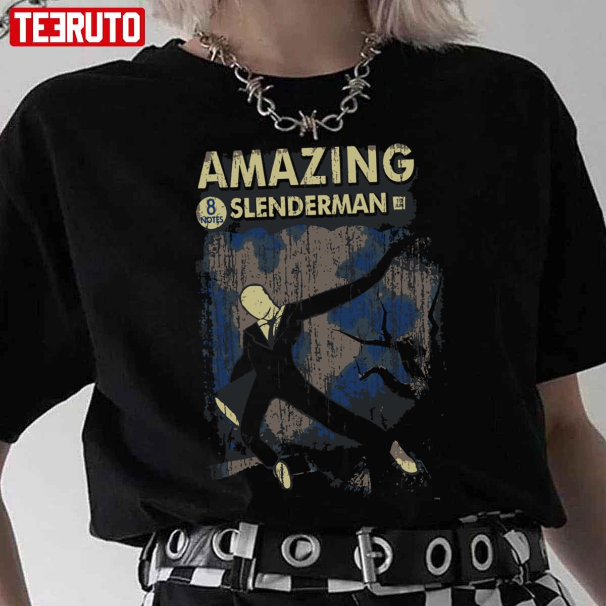 Amazing Slenderman Halloween Unisex T-Shirt