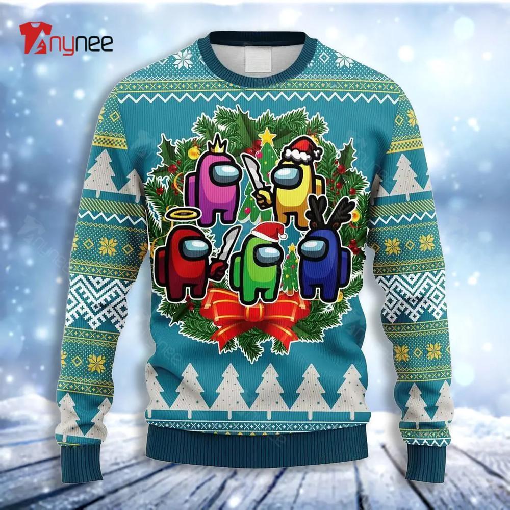 Among Us Winter Ugly Christmas Sweater- Best Christmas Gifts 2023