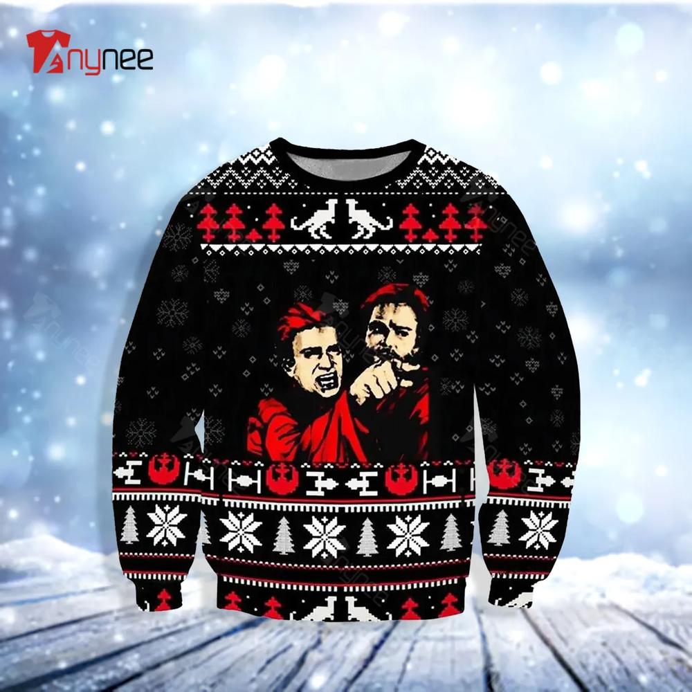 Anakin Meme Ugly Christmas Sweater- Best Christmas Gifts 2023