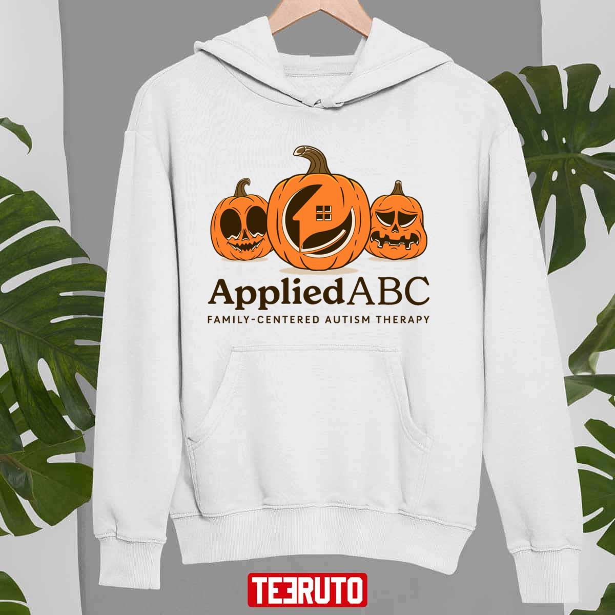 Applied Abc Autumn Logo Halloween Unisex Sweatshirt