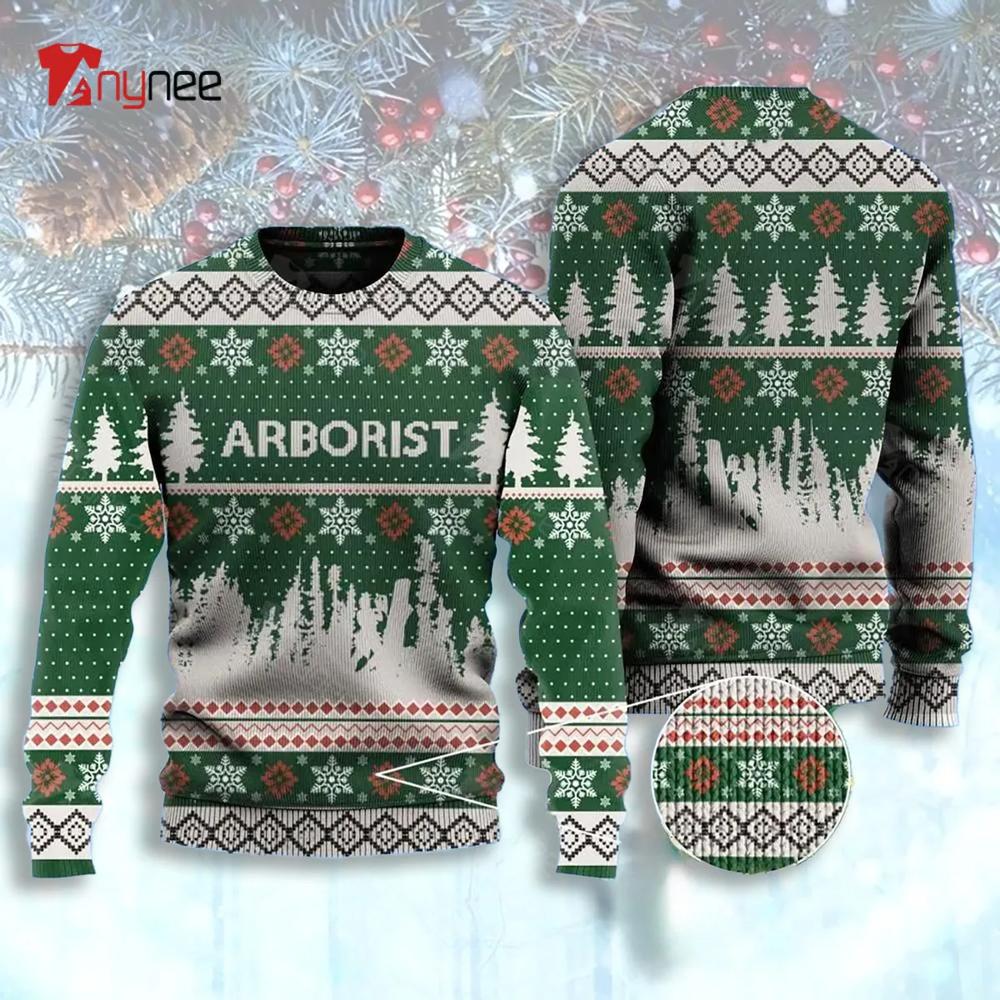 Arborist Christmas Ugly Christmas Sweater- Best Christmas Gifts 2023