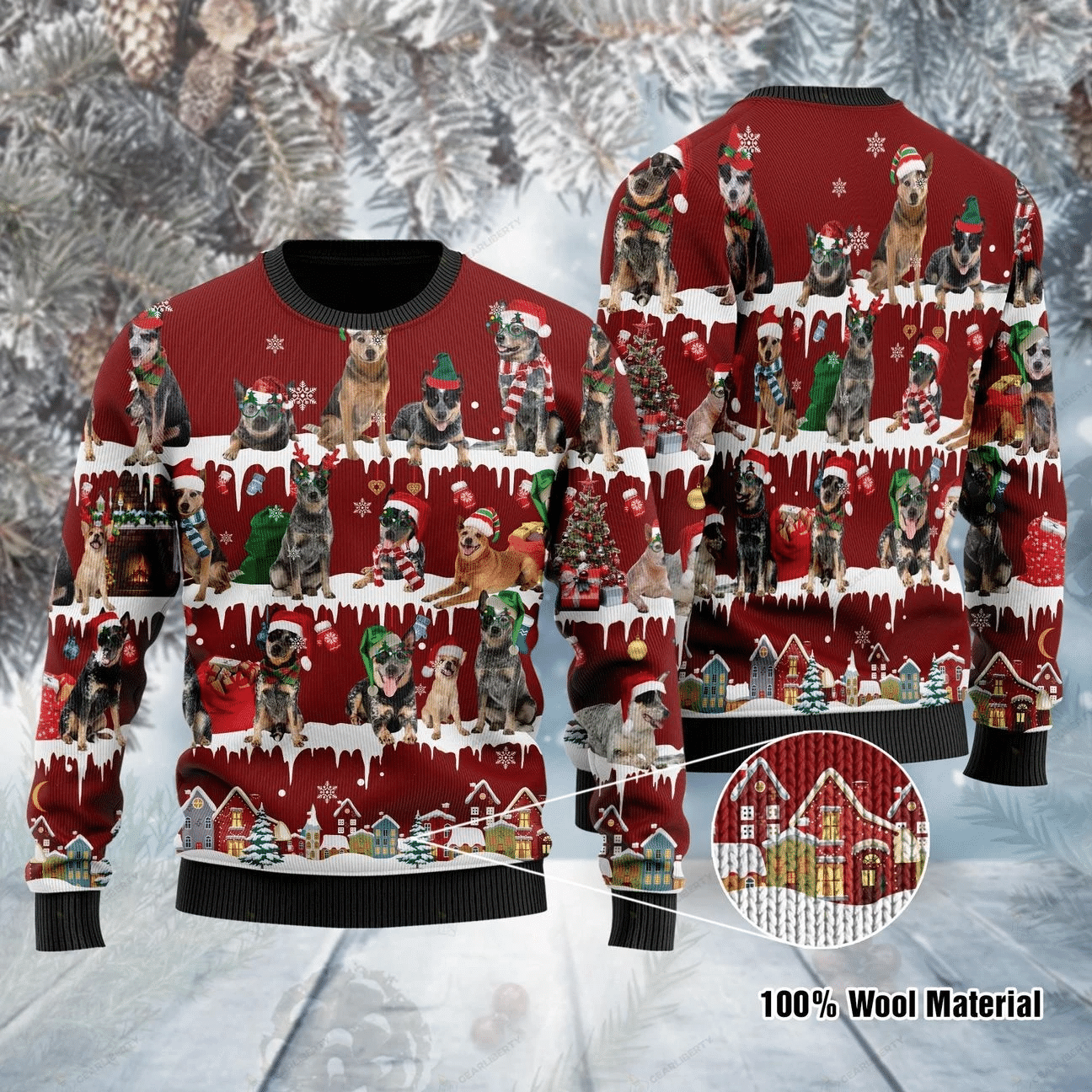 Australian Cattle Ugly Christmas Sweater | For Men & Women | Adult | US1064- Best Christmas Gifts 2023