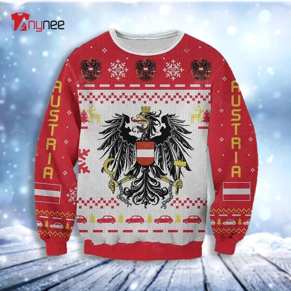 Austria Ugly Christmas Sweater- Best Christmas Gifts 2023