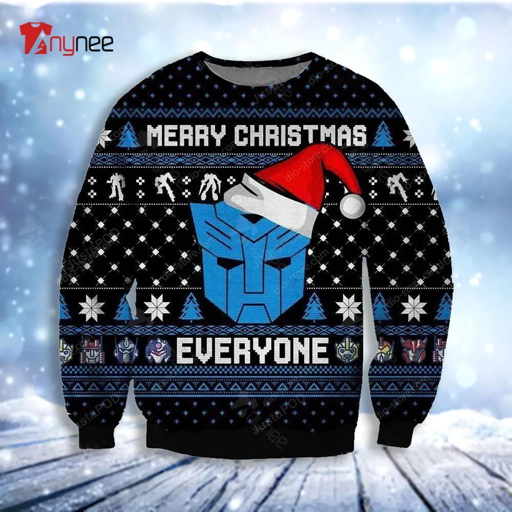 Autobot Ugly Christmas Sweater- Best Christmas Gifts 2023