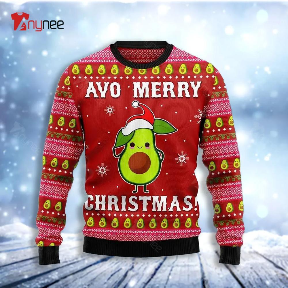 Avo Merry Christmas Ugly Christmas Sweater- Best Christmas Gifts 2023