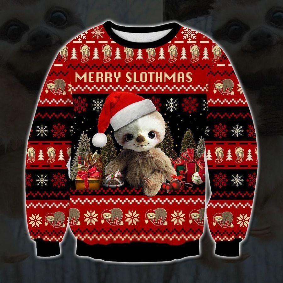 Baby Sloth Ugly Christmas Sweater | For Men & Women | Adult | US1881- Best Christmas Gifts 2023