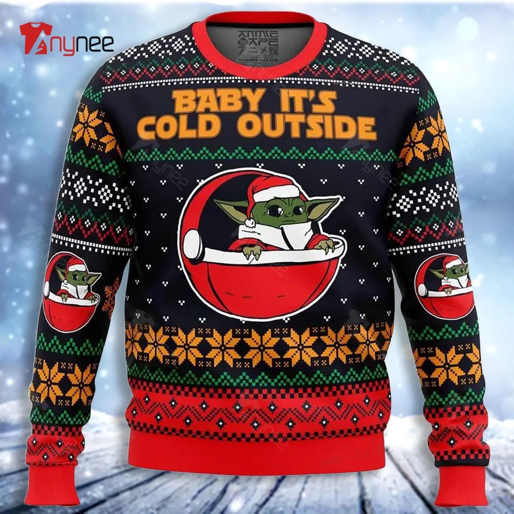 Baby Yoda Starwars Ugly Sweater Starwars Ugly Christmas Sweater- Best Christmas Gifts 2023