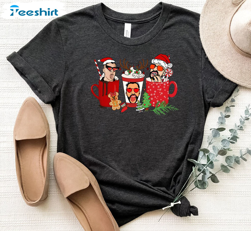 Bad Bunny Christmas Shirt – Bunny Coffee Sweatshirt Crewneck