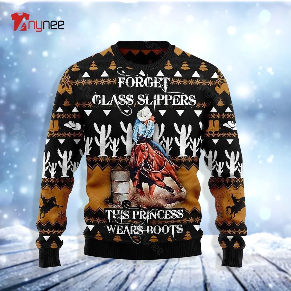 Barrel Racing Girl Ugly Christmas Sweater- Best Christmas Gifts 2023