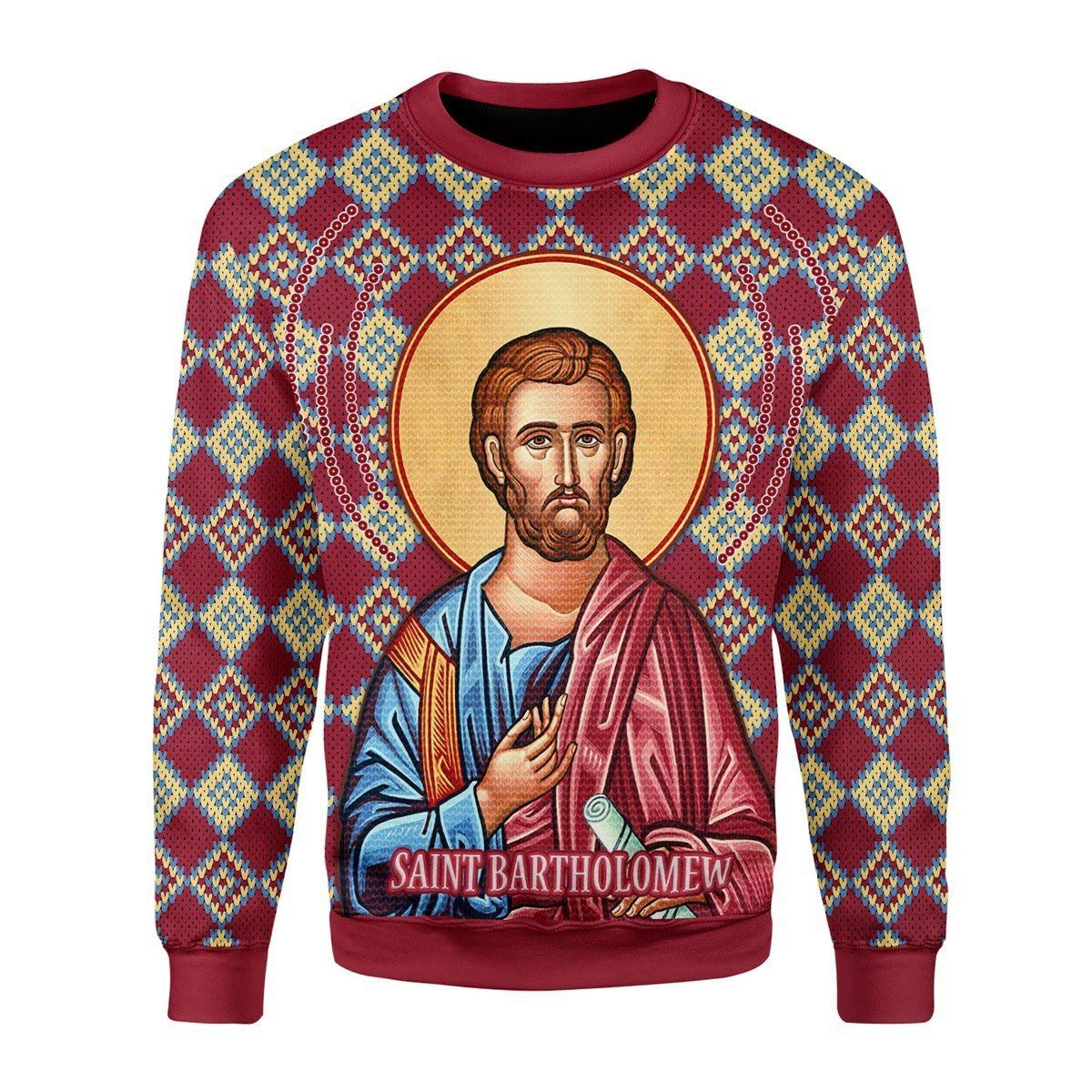 Bartholomew The Apostle Ugly Christmas Sweater | For Men & Women | Adult | US3633- Best Christmas Gifts 2023