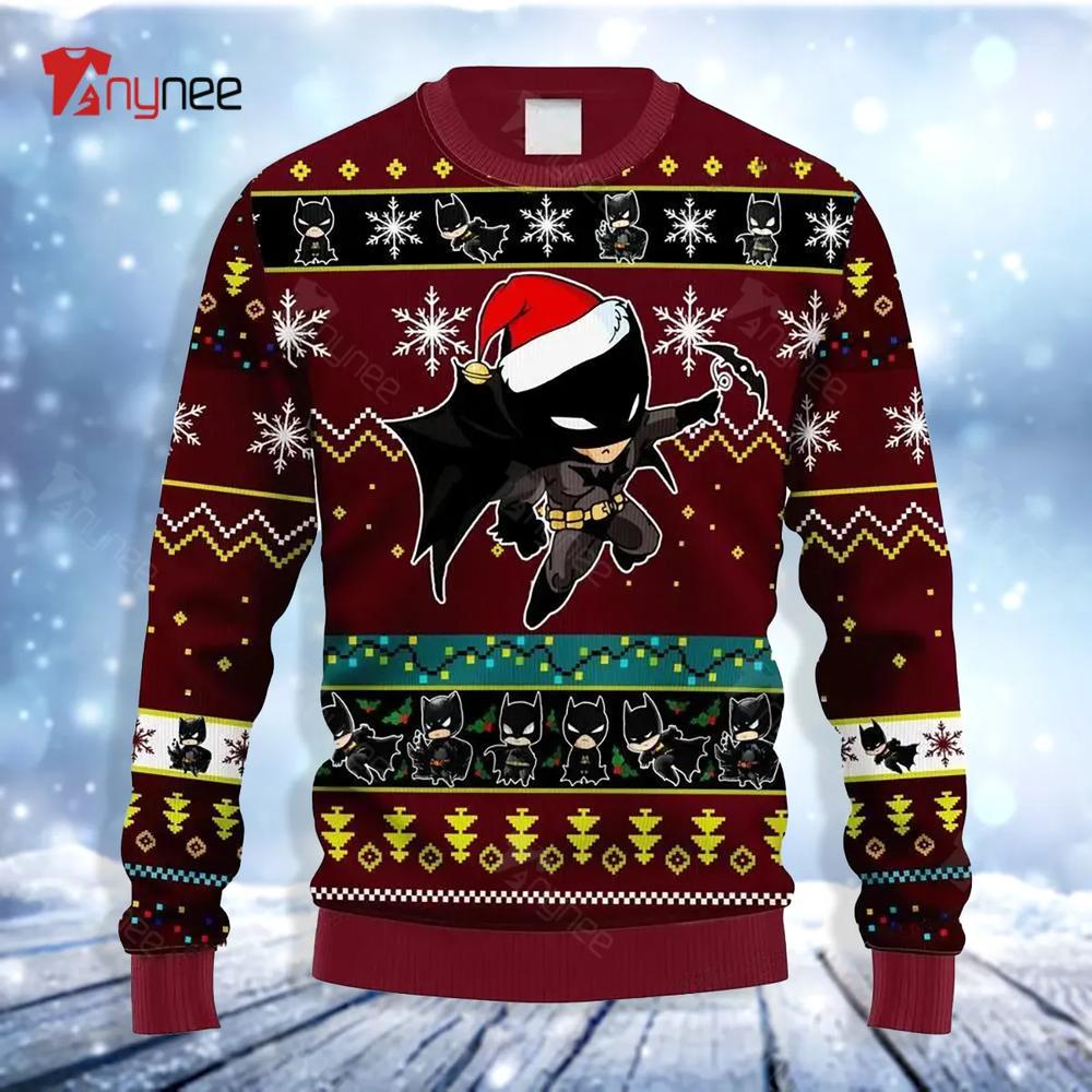 Batman Ugly Christmas Sweater- Best Christmas Gifts 2023