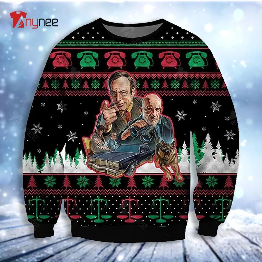 Battle Call Saul Ugly Christmas Sweater- Best Christmas Gifts 2023