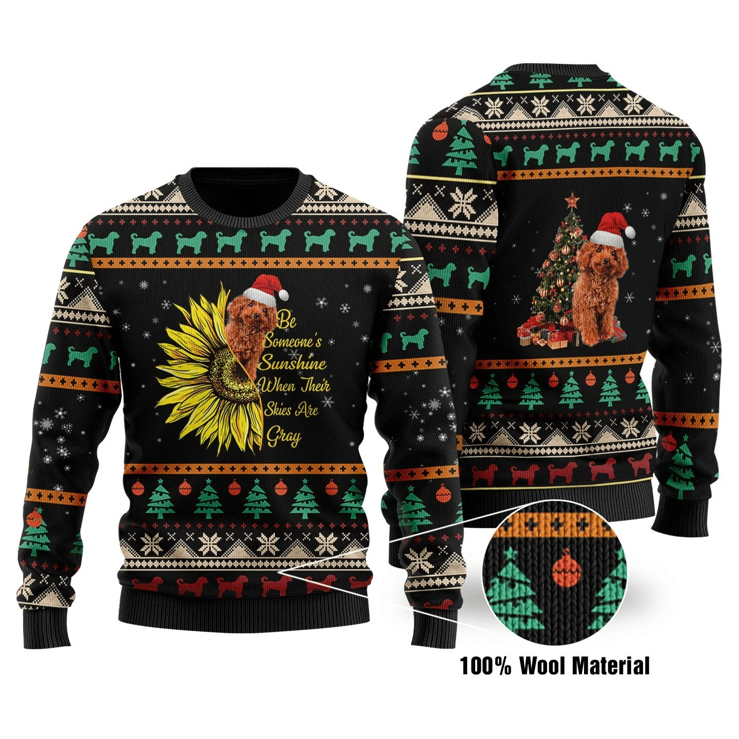 Be Someone’s Sunshine Ugly Christmas Sweater | For Men & Women | Adult | US1707- Best Christmas Gifts 2023