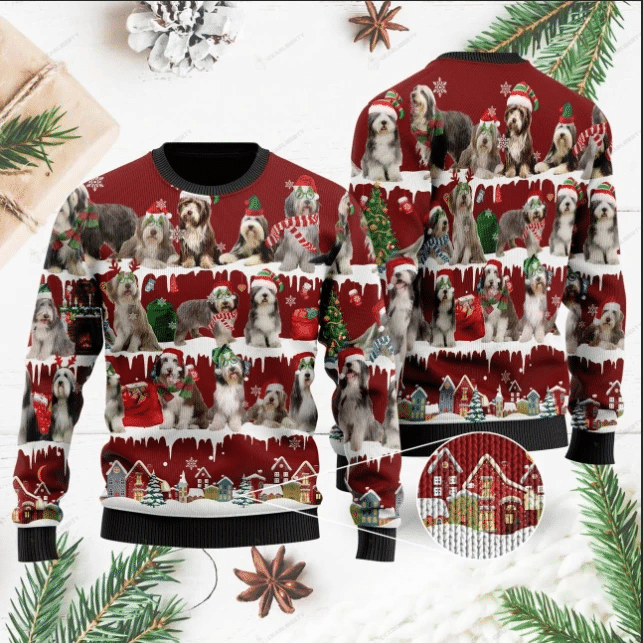 Bearded Collie Ugly Christmas Sweater | For Men & Women | Adult | US1055- Best Christmas Gifts 2023