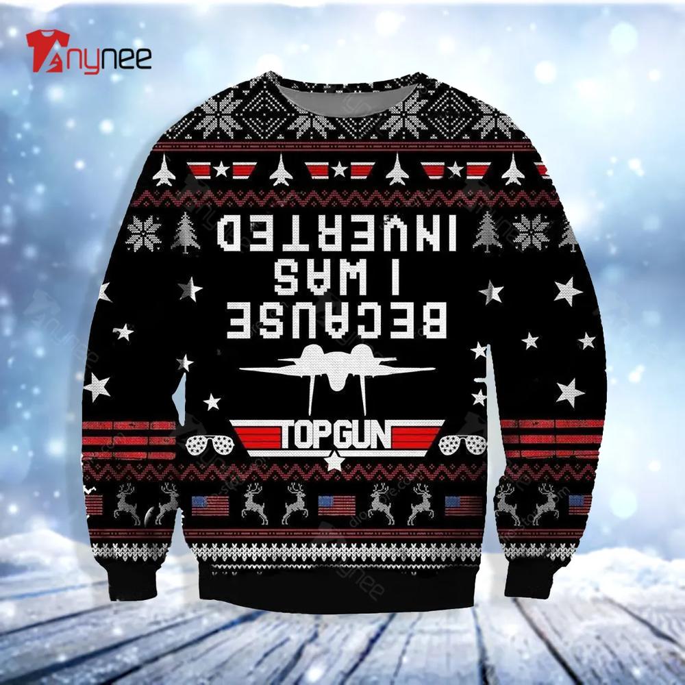 Because Was Inverted Knitting Pattern For Ugly Christmas Sweater- Best Christmas Gifts 2023