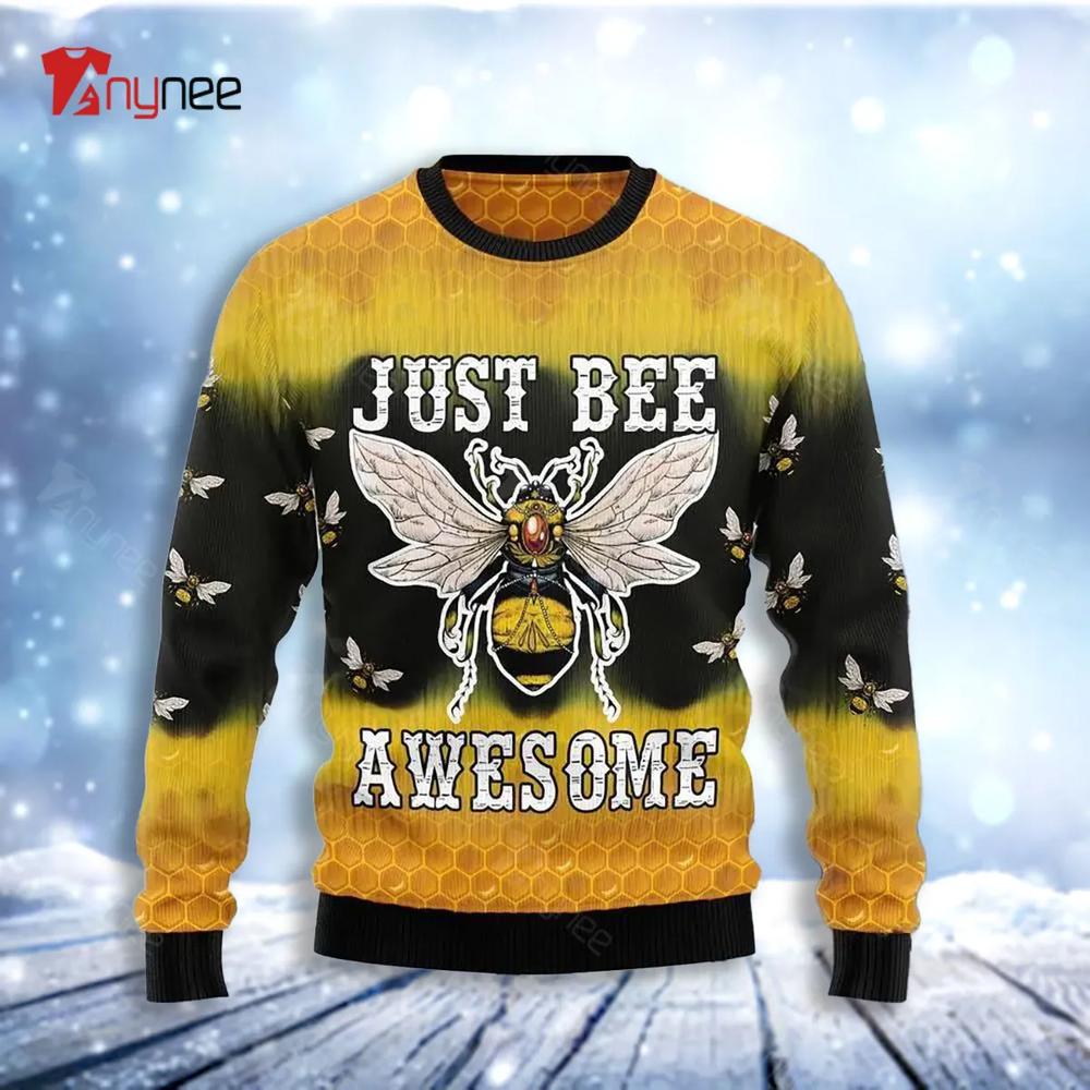 Bee Tie Dye Ugly Christmas Sweater- Best Christmas Gifts 2023