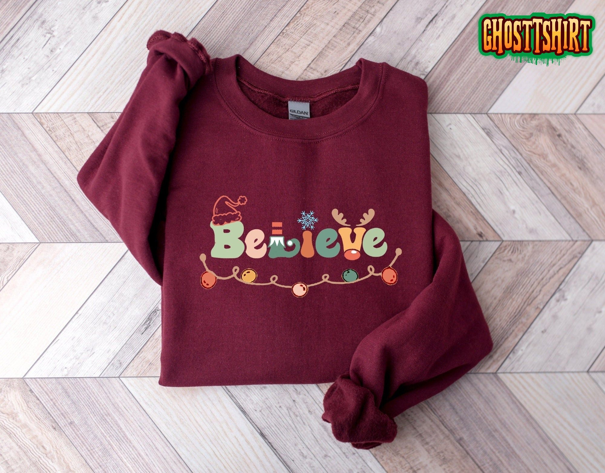 Believe Christmas Sweatshirt