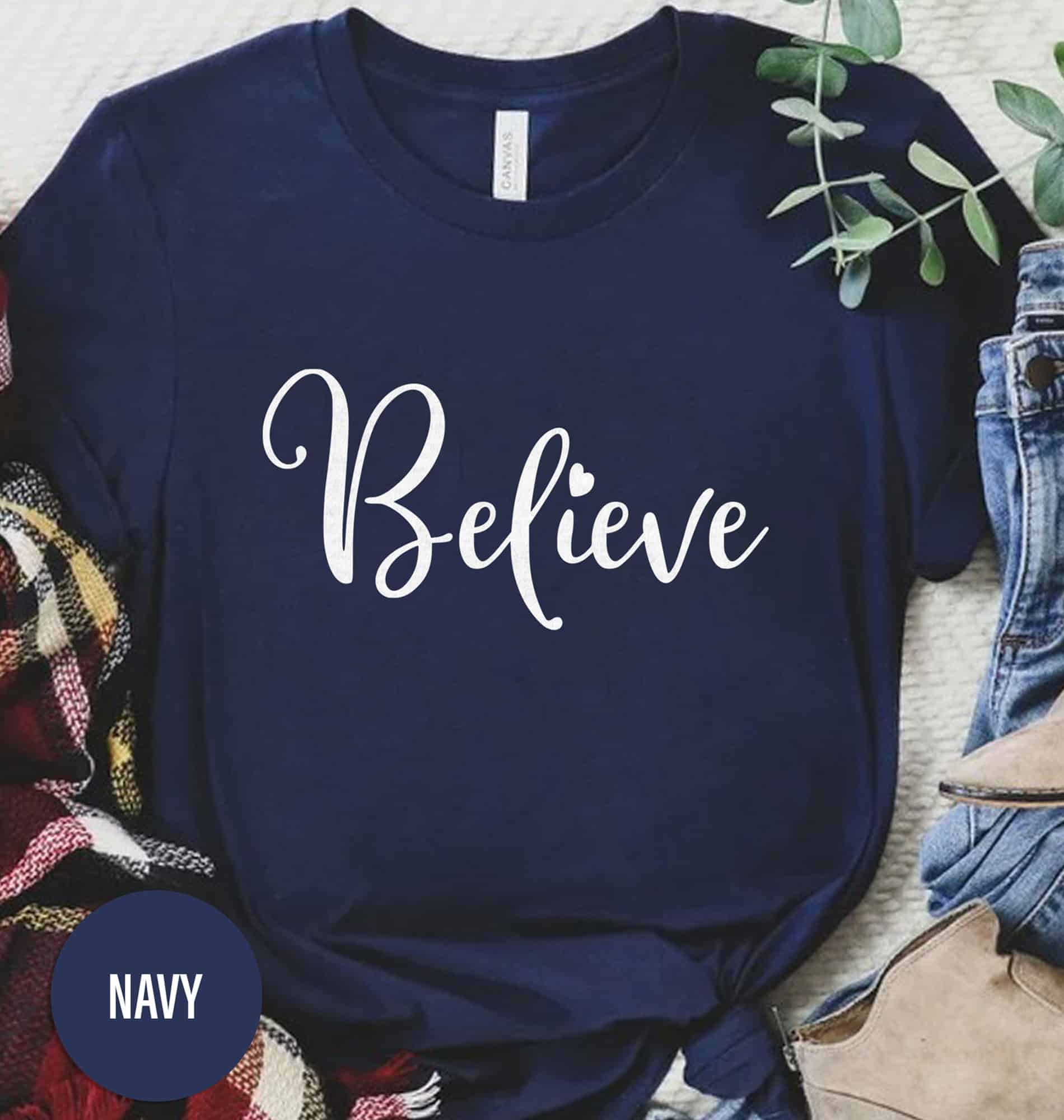 “Believe in Magic” Christmas Holiday Shirt