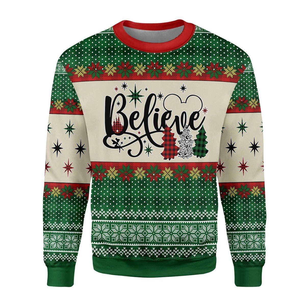 Believe Ugly Christmas Sweater | For Men & Women | Adult | US3431- Best Christmas Gifts 2023