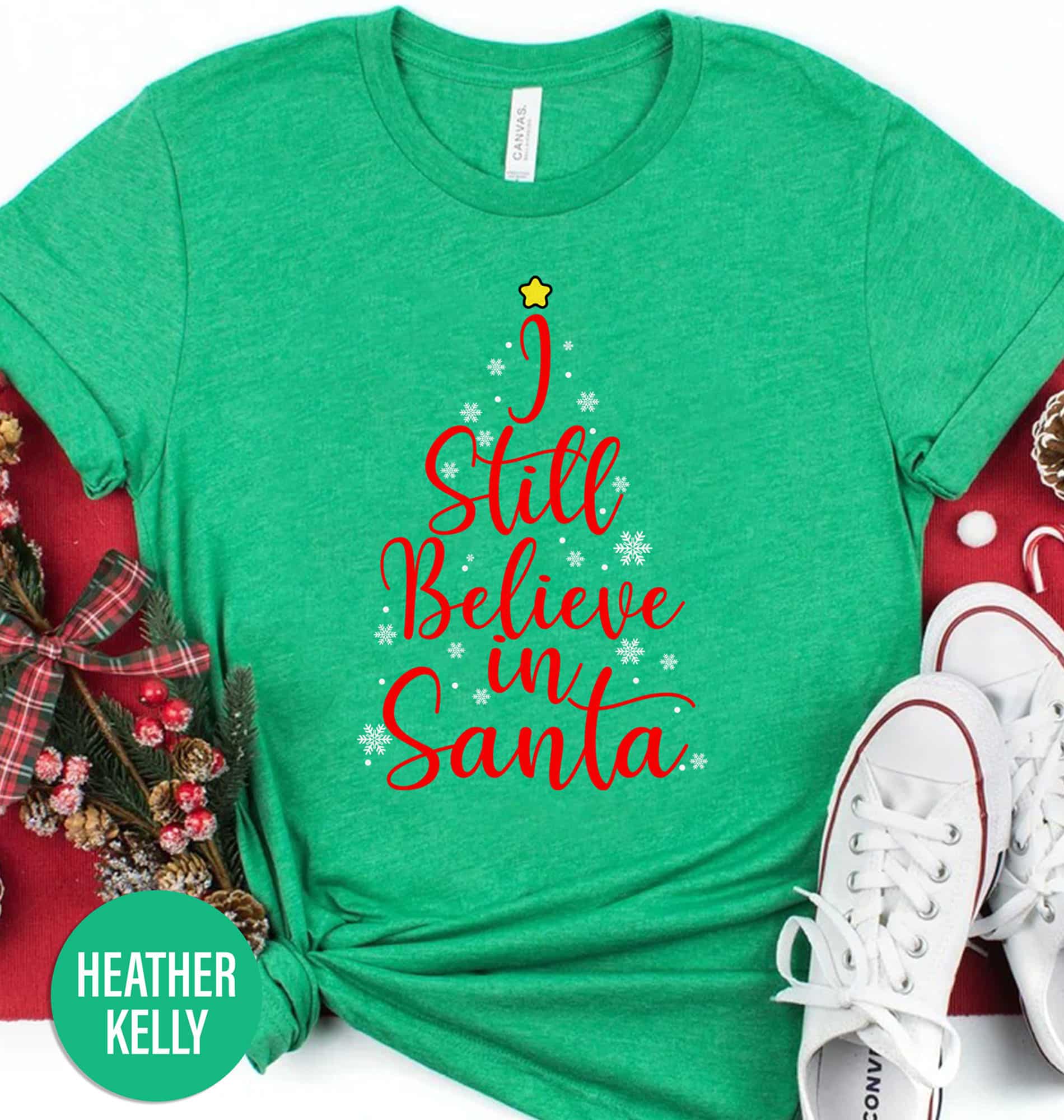 Believer’s Santa Christmas Shirt