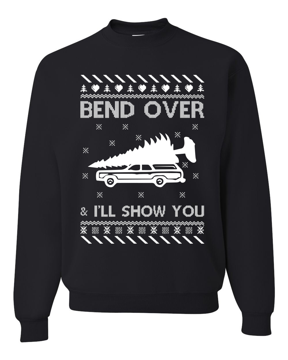 Bend Over and I’ll Show You Merry Ugly Christmas Sweater- Best Christmas Gifts 2023