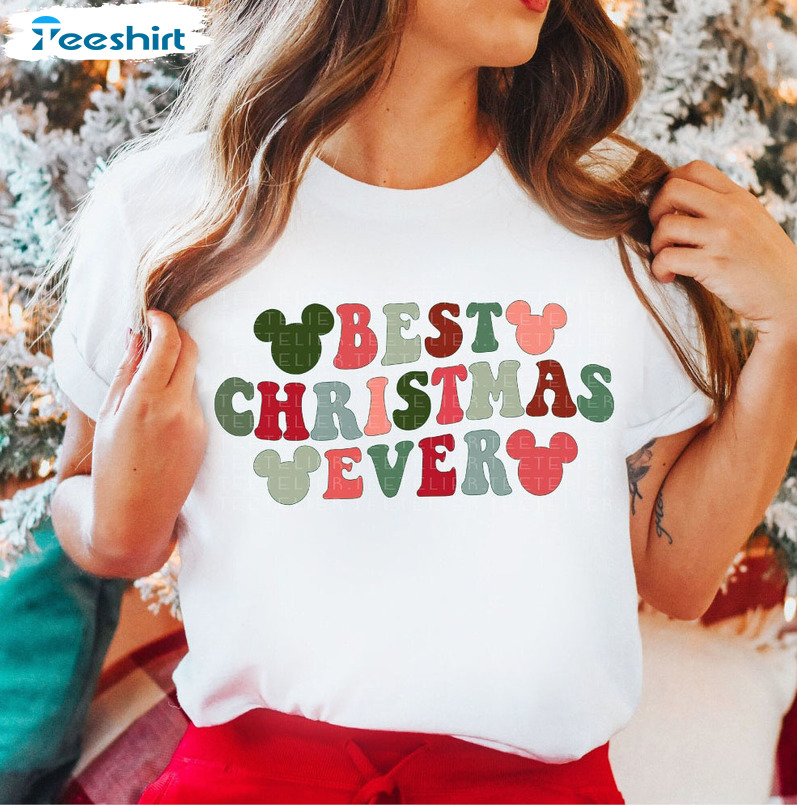 Best Christmas Ever Shirt, Christmas Magical Crewneck Unisex Hoodie