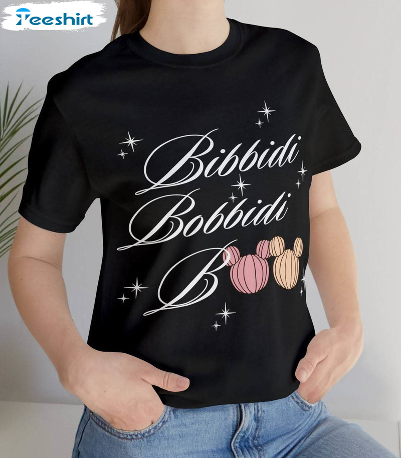 Bibbidi Bobbidi Boo Halloween Shirt, Funny Sweater Crewneck