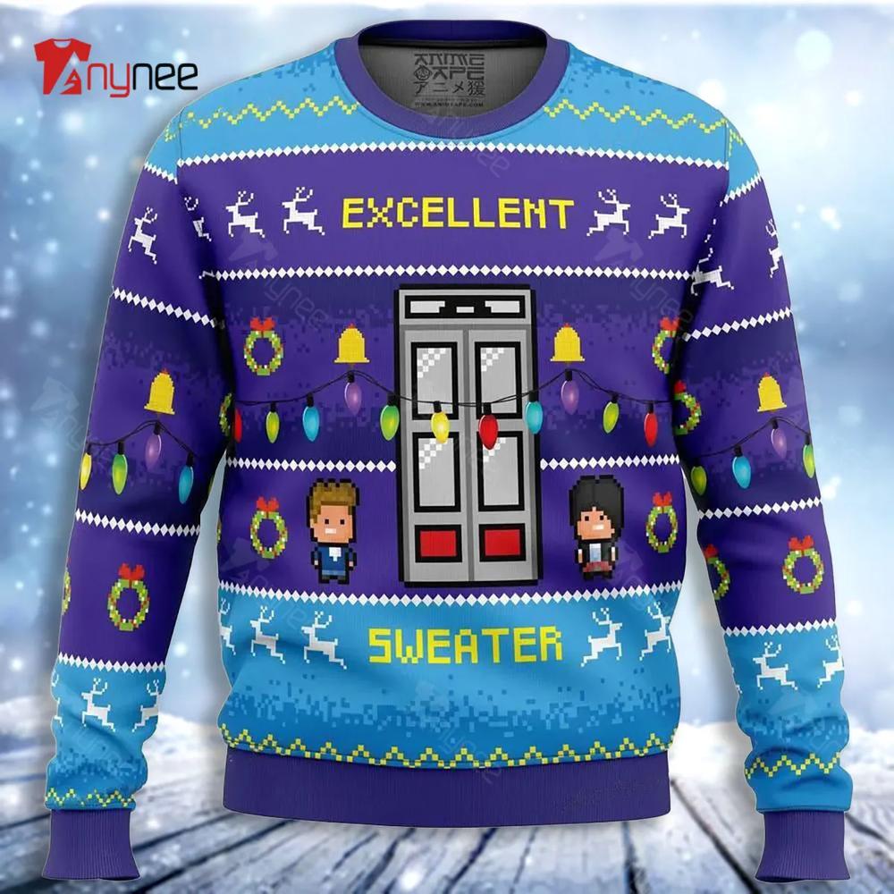 Bill And Ted Ugly Christmas Sweater- Best Christmas Gifts 2023