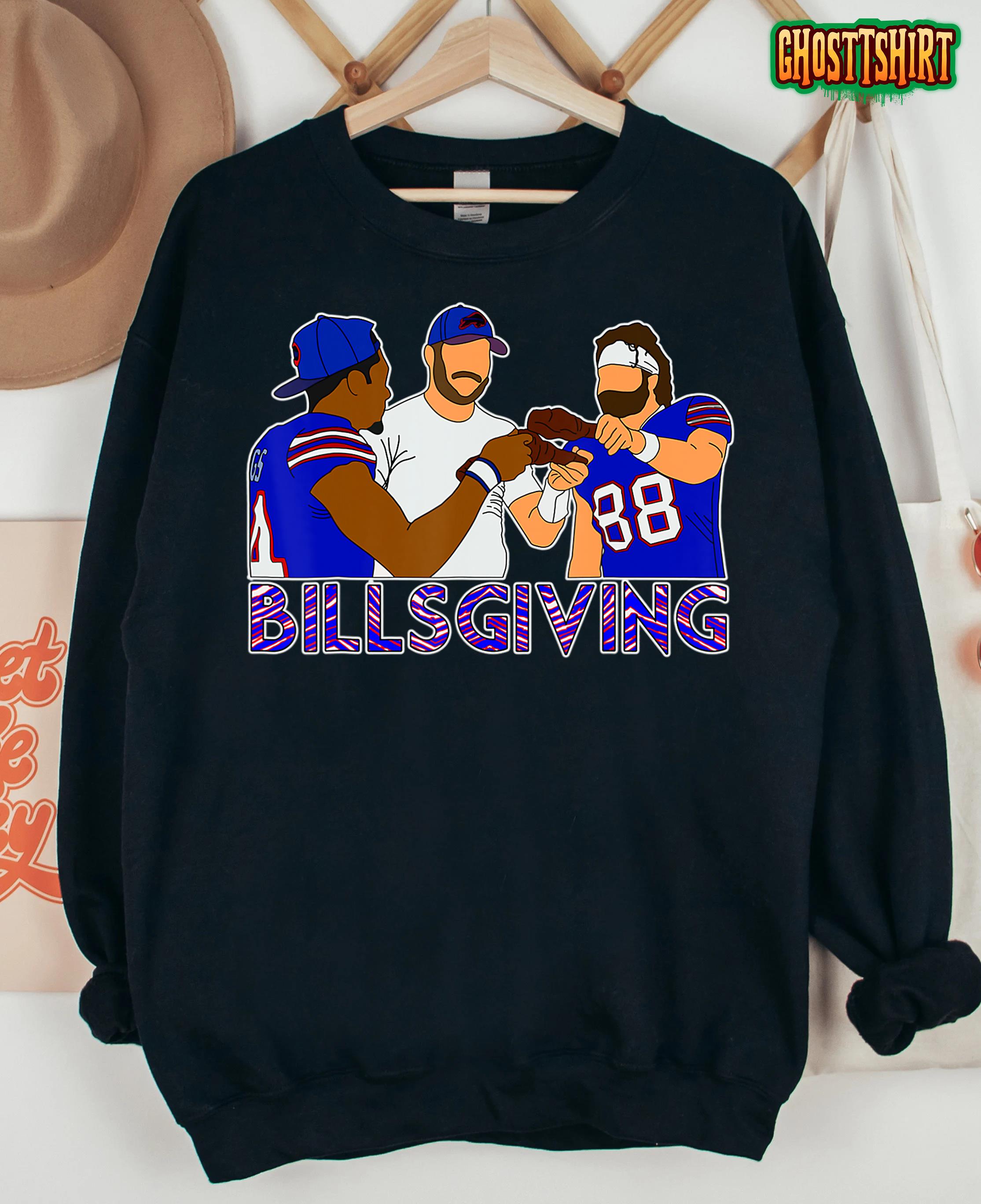 BillsGiving Chicken Football Thanksgiving T-Shirt