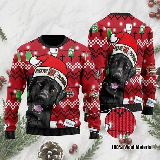 Black Labrador Retriever Dog 2020, I’m Done Ugly Christmas Sweater | For Men & Women | Adult | US1140- Best Christmas Gifts 2023