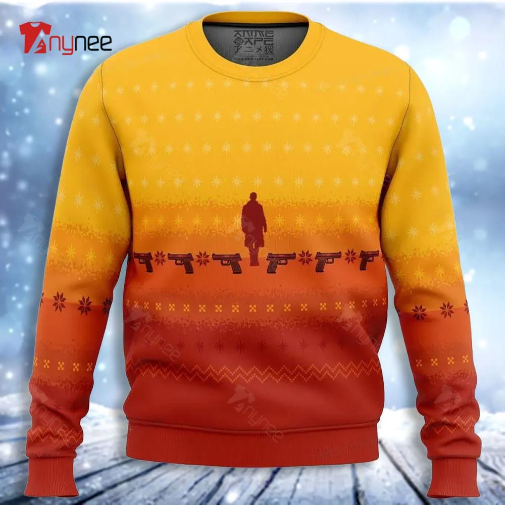 Blade Runner 2049 Ugly Christmas Sweater- Best Christmas Gifts 2023