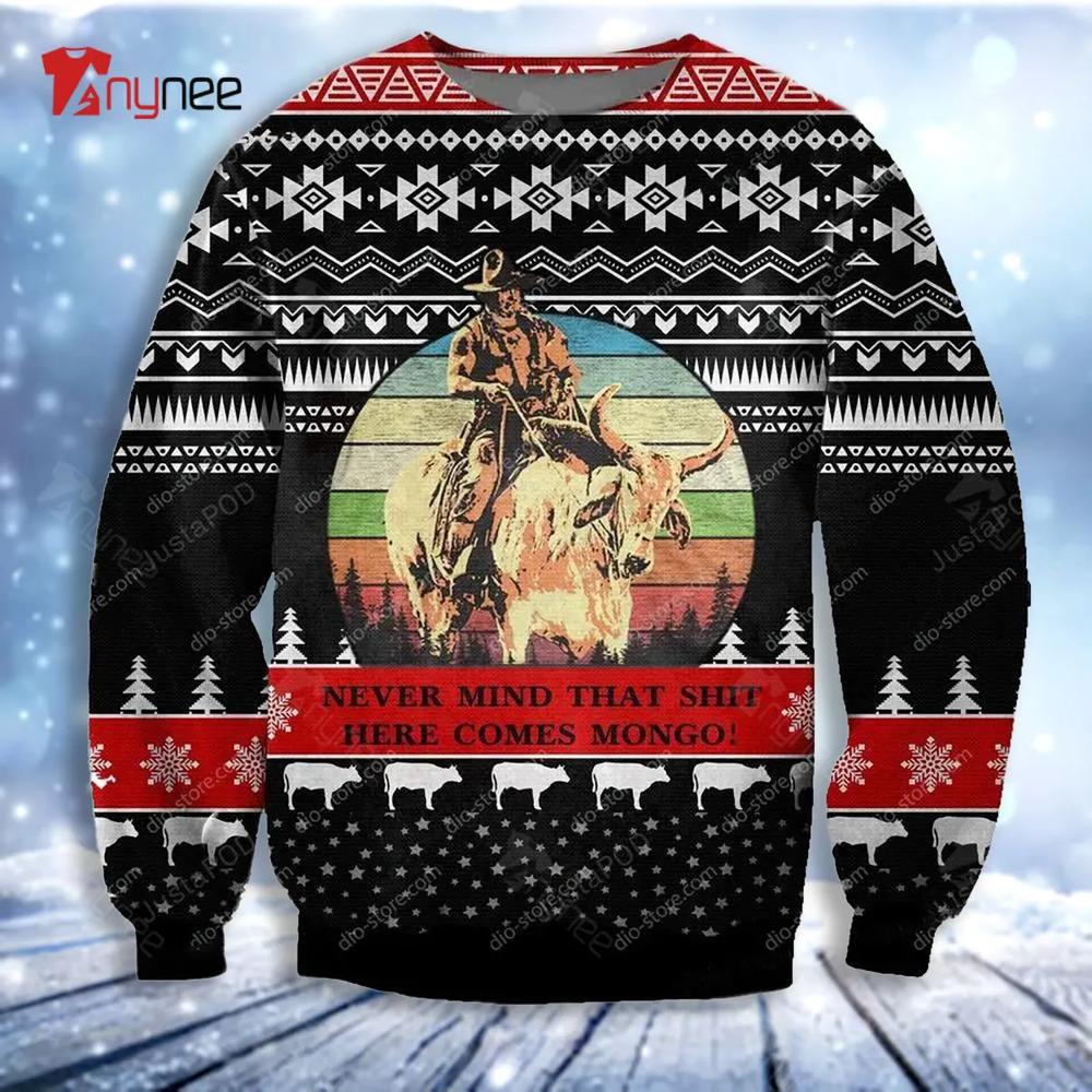 Blazing Saddles Ugly Christmas Sweater- Best Christmas Gifts 2023