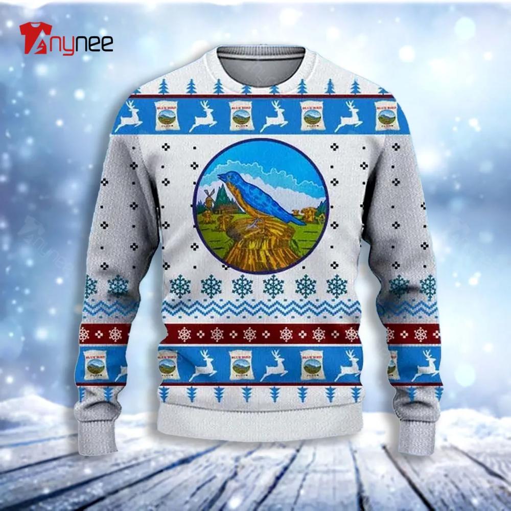 Bluebird Flour Native American Ugly Christmas Sweater- Best Christmas Gifts 2023