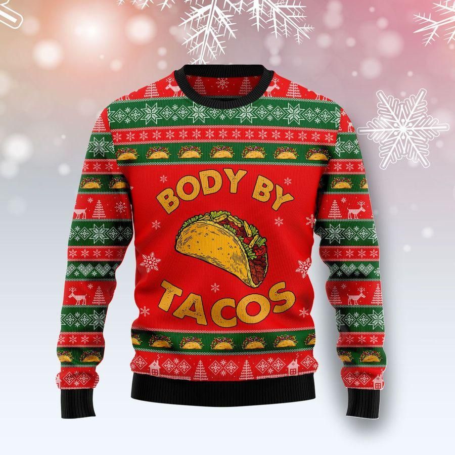 Body By Taco Ugly Christmas Sweater | For Men & Women | Adult | US1432- Best Christmas Gifts 2023