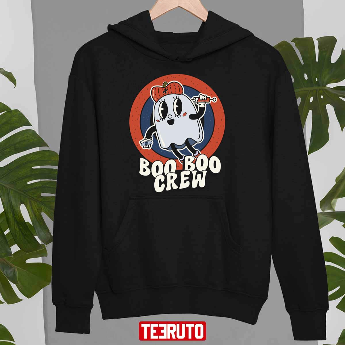 Boo Boo Crew Halloween Nurse Design Unisex Sweatshirt