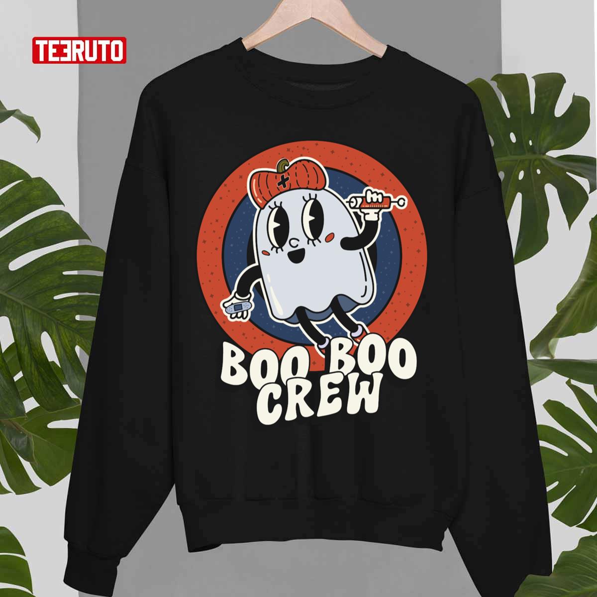 Boo Boo Crew Halloween Nurse Design Unisex Sweatshirt