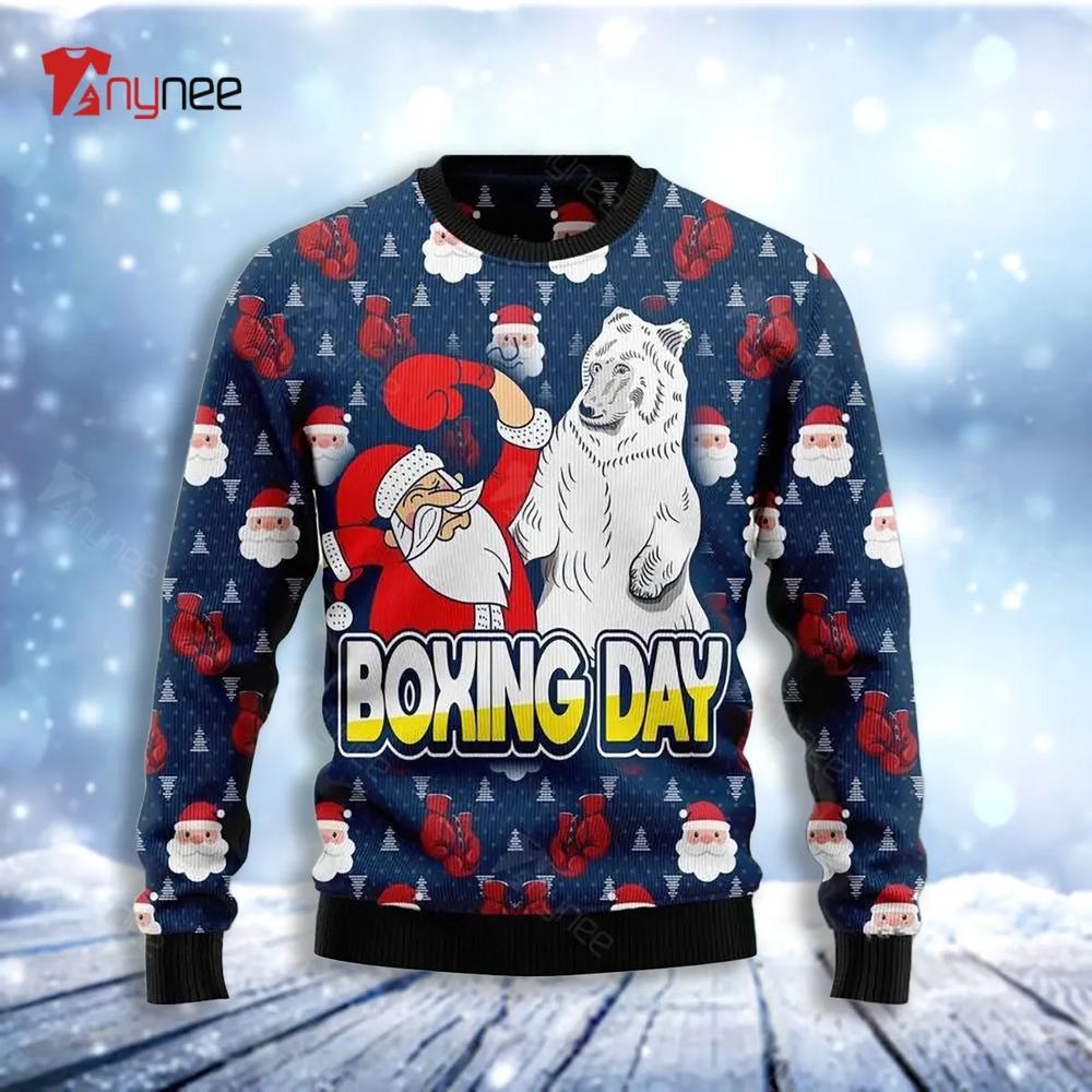 Boxing Day Ugly Christmas Sweater- Best Christmas Gifts 2023