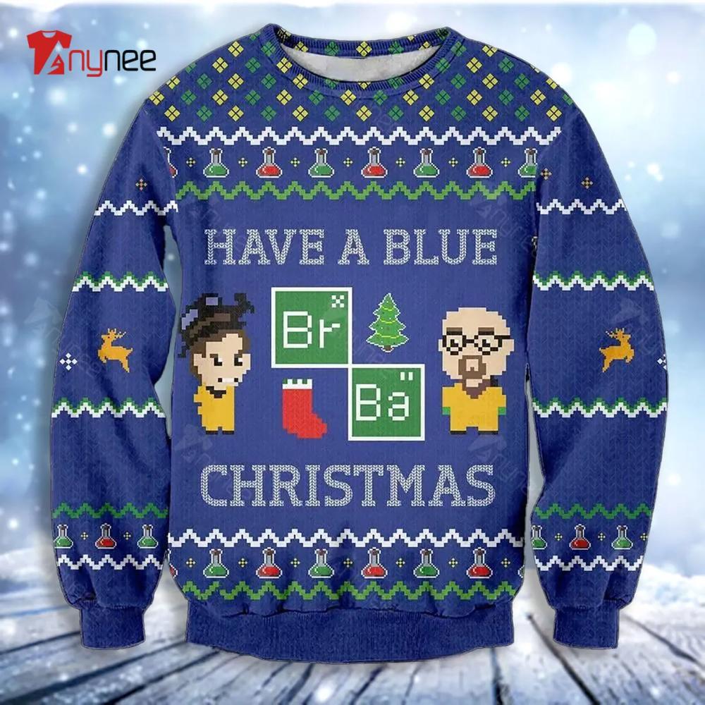 Breaking Bad Holiday Chemistry Ugly Christmas Sweater- Best Christmas Gifts 2023