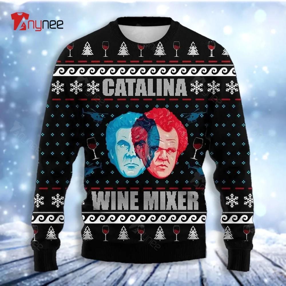 Brennan Huff Dale Doback Step Brothers Catalina Wine Mixer Ugly Christmas Sweater- Best Christmas Gifts 2023