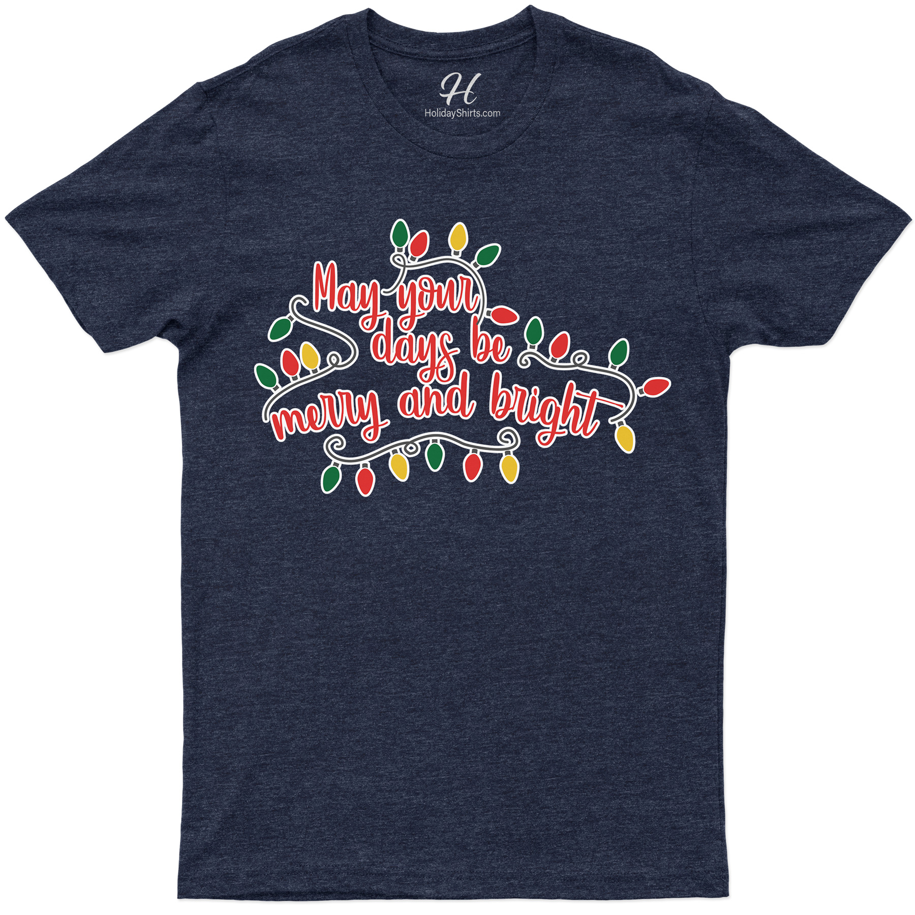 Bright & Merry Christmas Shirt